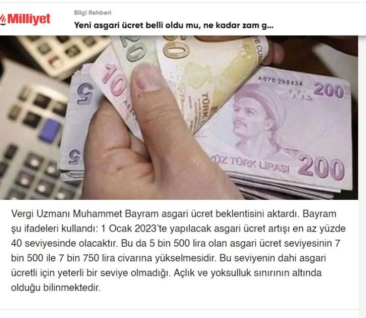 Yeni asgari ücret belli oldu mu, ne kadar zam gelecek?